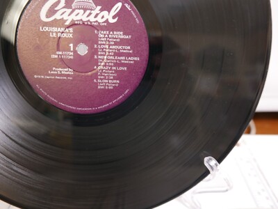 Louisiana's Le Roux 1978 LP Capitol Records SW-11734 Orig Inner