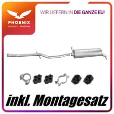  Citroen C5 I 1.8 2.0 (2000-2002) Mittelrohr+Endschalldämpfer Auspuffanlage