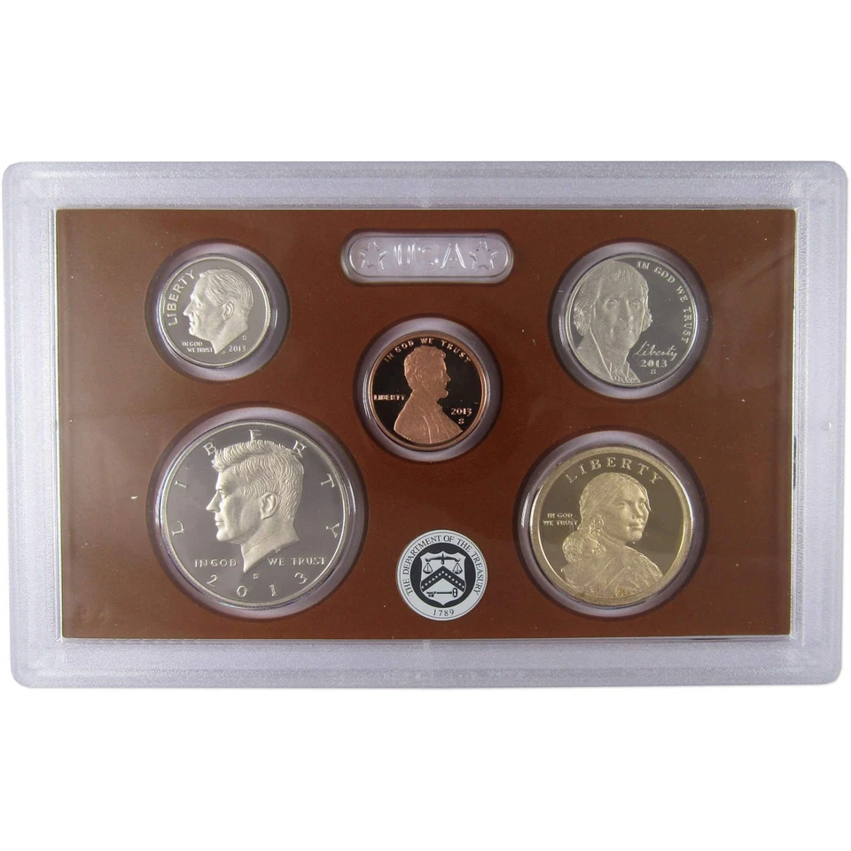 2013 Clad Proof Set U.S. Mint Original Government Packaging OGP COA - Image 2 of 4