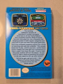 Wheel of Fortune -- Family Edition NES CIB