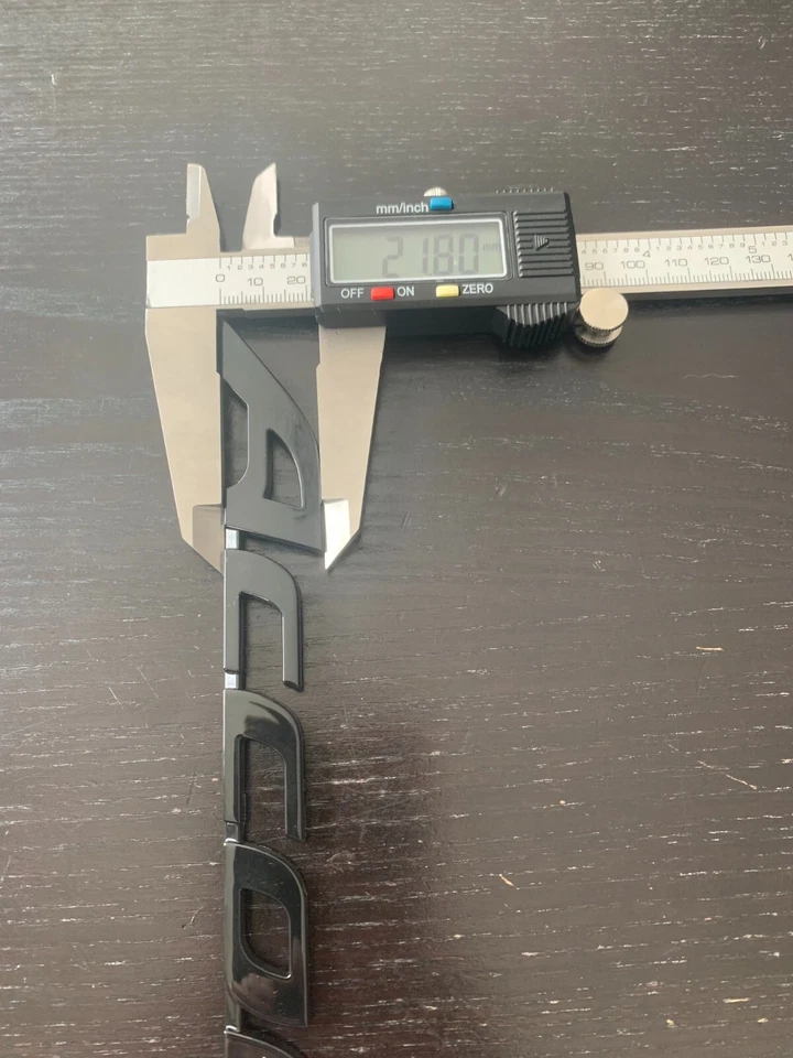 Rear Nameplate ACCORD Gloss Black Badge Sport Emblem for Trunk Lid Honda Accord - Image 3 of 3