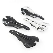 Seat Cusion Pad Racing Road Bike Bicycle Comfortable Soft Carbon Fiber Leather