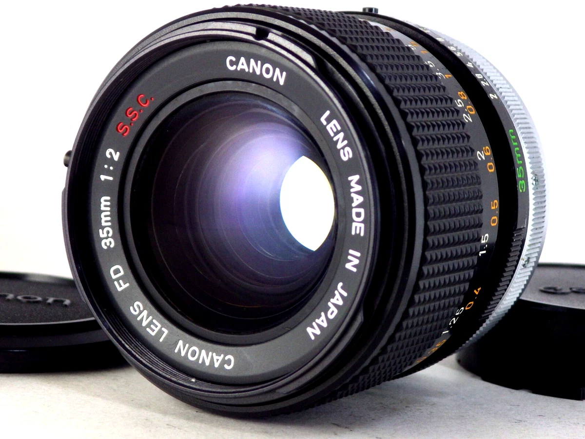 ☆人気！極上☆Canon キヤノン NEW FD 35mm F2 Canon FD 35mm f2