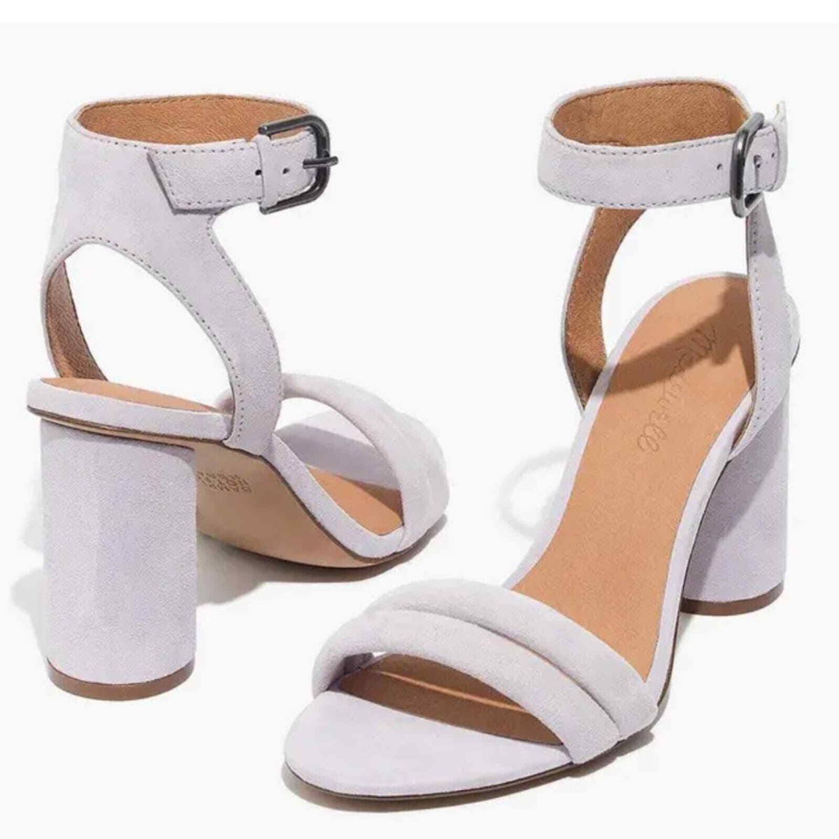 Madewell The Rosalie High Heel Sandal in Lilac Sz