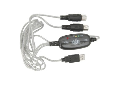 USB MIDI KABEL ANSCHLUSSKABEL SYNC FÜR FOCUSRITE SCARLETT 6I6 AUDIO INTERFACE