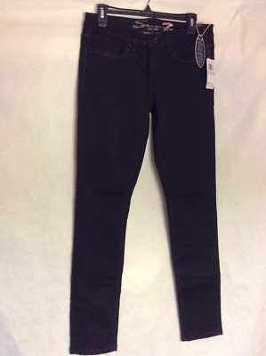 Jeans Femme Seven For All Mankind - Taille 6 - Coupe Skinny Noir Foncé - Neuf Avec étiquettes