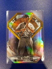2022 Topps Diamond Greats Die Cuts Ted Williams #DGDC-6 Boston Red Sox