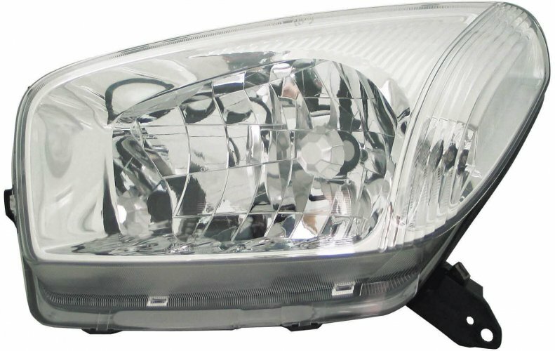 Phare avant gauche Toyota Rav-4 2000-2003 pour remplacer optique opaque