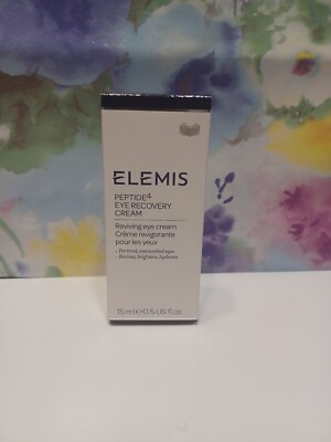 Elemis Peptide4 Eye Recovery Cream. Full Size, .5oz/15ml.