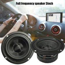 3inch Subwoofer Speakers Unit Hifi Bass Glass Fiber Cones 4OHM 15W