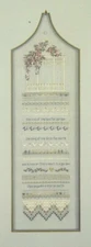 GAZEBO ROSES SAMPLER--Beautiful Flowers-Poem-Ducks--Counted Cross Stitch Pattern