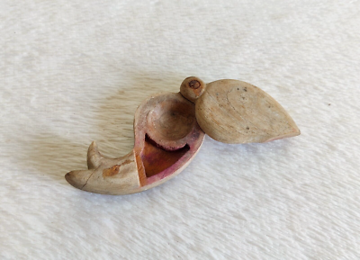 1920s Vintage Handmade Fish Shape 2 Compartment Wooden Box Rich Patina W295 | eBay 1920s Vintage Handmade Fish Shape 2 Compartment Wooden Box Rich Patina W295 | eBay