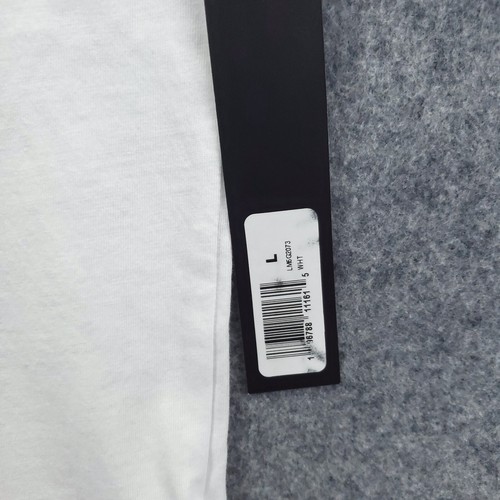 NEW Karl Lagerfeld Paris T-Shirt Men Large White Short Sleeve Crew Neck Pullover - Picture 9 of 12