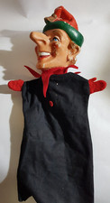 Ancienne Marionnette a main vintage le  fou de roi bouffon  / théâtre Guignol