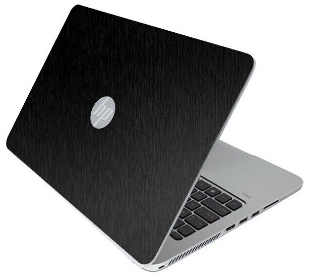 BLACK BRUSHED Baltimore Mall Max 87% OFF TEXTURED Vinyl Lid Skin Cover 74 fits HP Elitebook