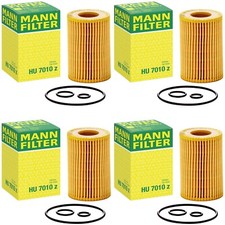 Filtro de aceite MANN-FILTER HU 7018 z con juntas, Cartucho filtrante