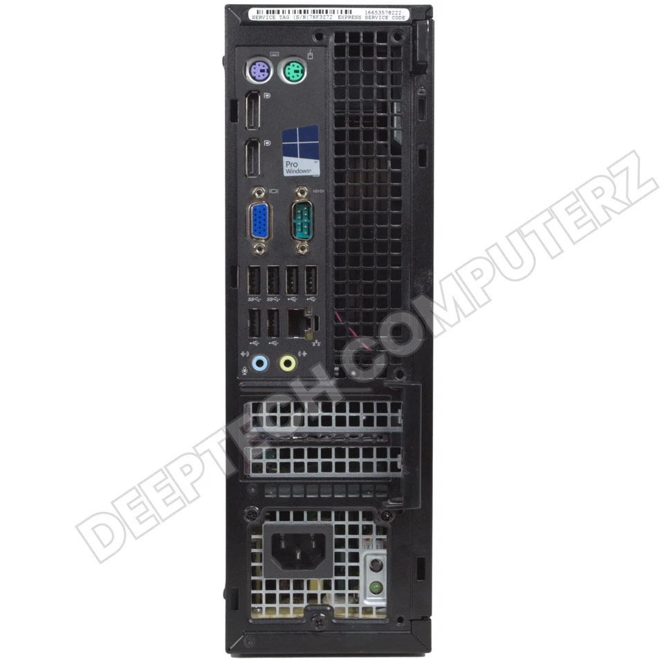 Dell OptiPlex 9020 SFF Core i7 32GB RAM 2TB SSD Wi-Fi Enabled Windows 11 Desktop - Image 3 of 4