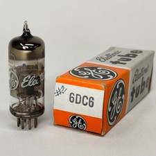  1 Tested GE 6DC6 Tube with Box Date Code CK General Electric 6DC6 Tube b 