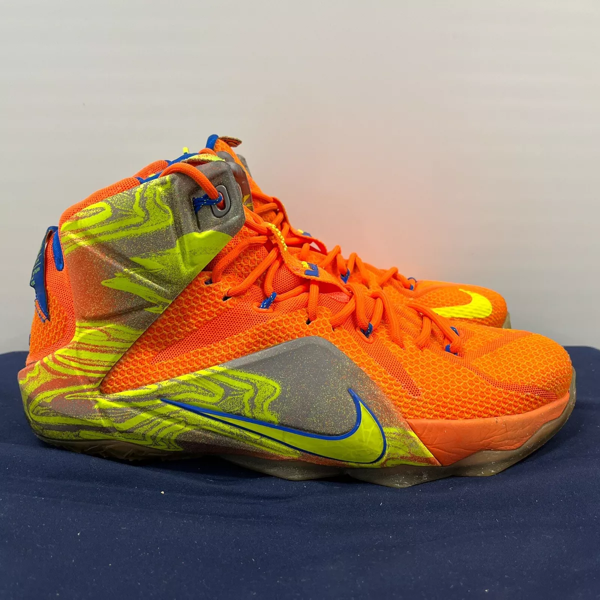 Orange lebron shop 12