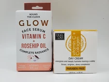 HYDRATING SOFTENING & SMOOTHING COLLAGEN  2 pc Set Moisturizer + Face Serum