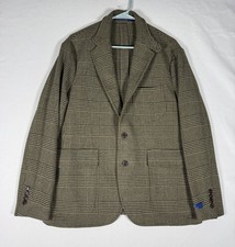 EUC Polo Ralph Lauren Blazer Men's 40S Wool Houndstooth Glen Plaid Sport Coat