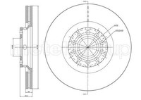 2X Metelli Bremsscheibe 23-0726C FüR Audi Seat Skoda VW