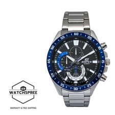 Casio Edifice Chronograph Stainless Steel Band Watch EFV620D-1A2 EFV-620D-1A2
