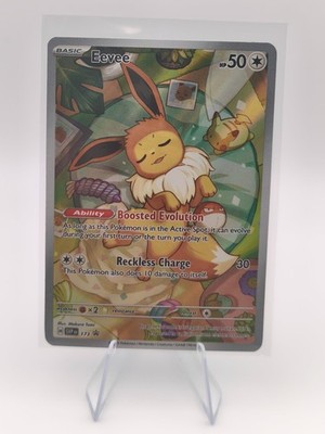 Pokémon Eevee SVP 173  Black Star Promo Prismatic Evolution English 5 Evoli
