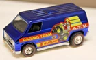 HOT WHEELS MINT RED LINE CLUB SUPER VAN WITH REDLINE REAL RIDERS   %