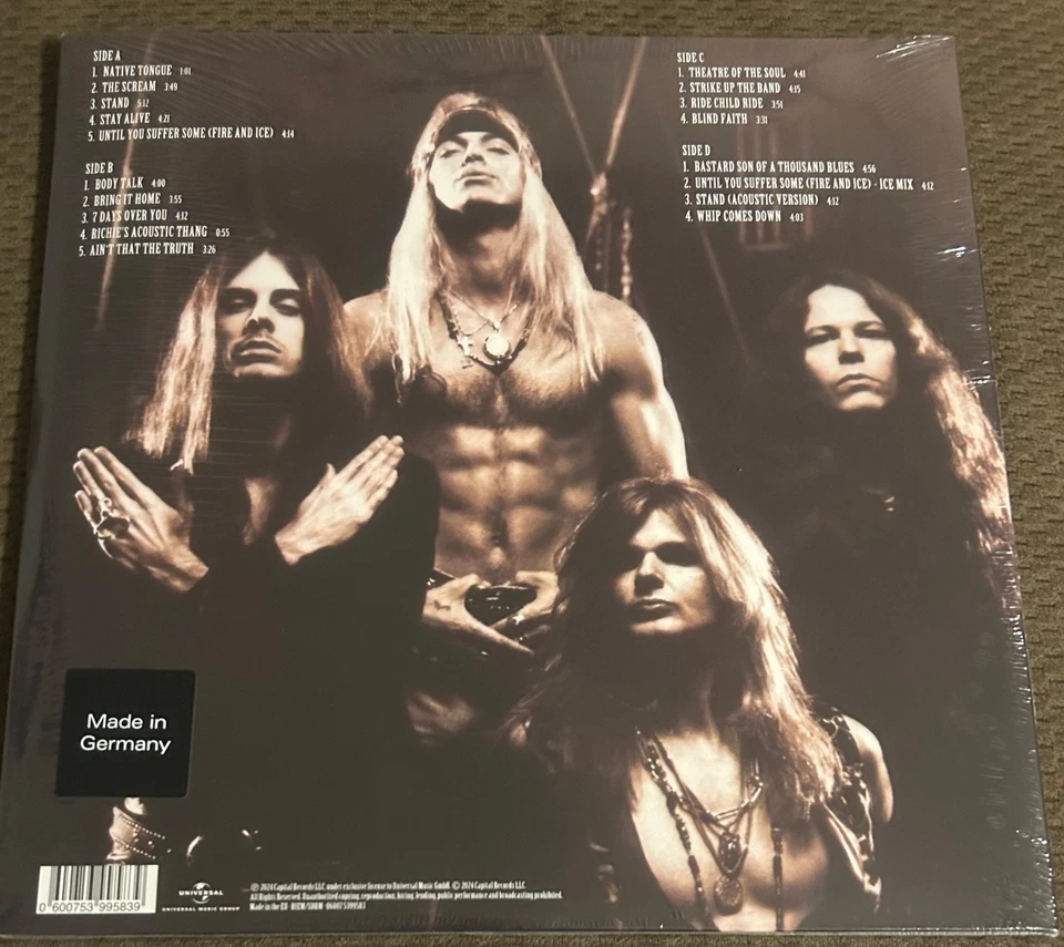 Poison - Native Tongue - 2LP Vinyl - Brand New Sealed  - Image 2 of 2