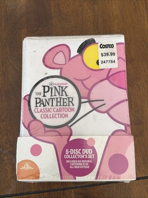 Купить pink panther classic cartoon collection 5 disc dvd boxset