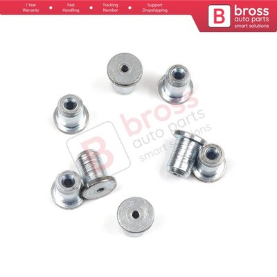 BCR020 Fensterheber Seil Drahtseilendstift Anschlagniete 8x9,25/1,6 mm 100 Stück