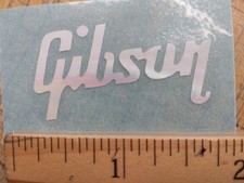 Gibson Electric Guitar, Premium Transfer Sticker, Faux "Mother of Pearl"
