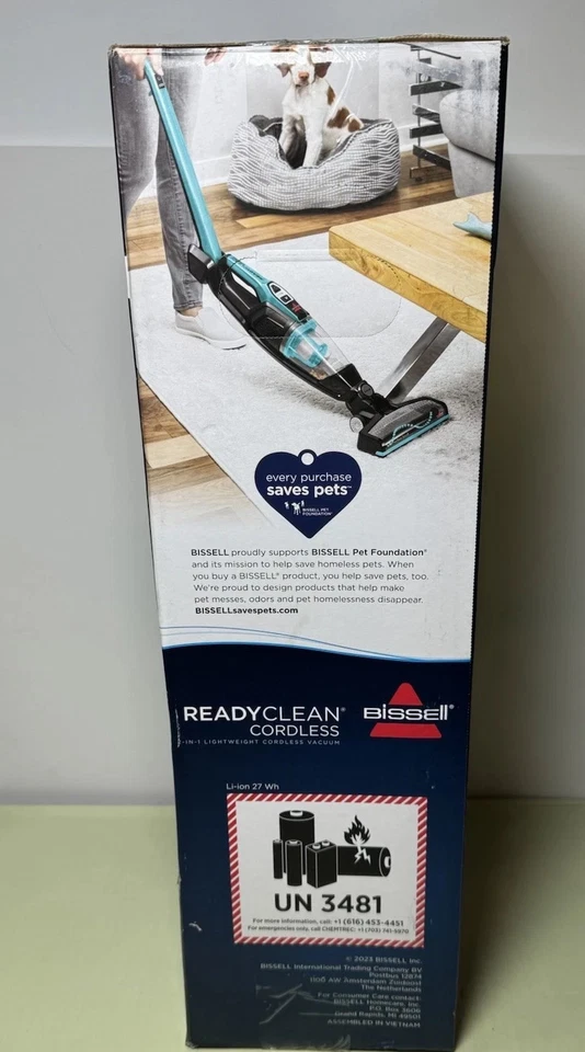 BISSELL ReadyClean Cordless 10.8V Rechargeable Lightweight Stick Vacuum 3190 - Image 3 of 4