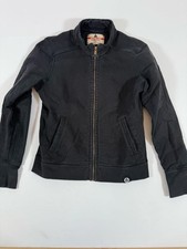 American Giant Women's Black Full Zip Jacket L Made in USA