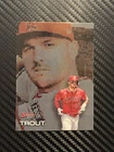 Topps Bowman's Best Pixel Portraits Mike Trout Angels Insert #P-9 Baseball Card