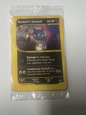 2002 Pokémon WOTC Best of Game Rocket’s Sneasel Promo #5 Sealed Pack 8 Cards