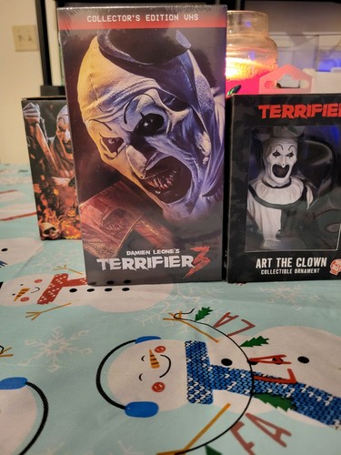 Damien Leone's Terrifier 3 Collector's Edition VHS 2024 Brand New Sealed