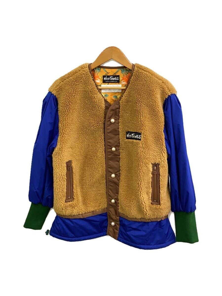 MUVEIL altra giacca 36 poliestere cammello modello totale usata