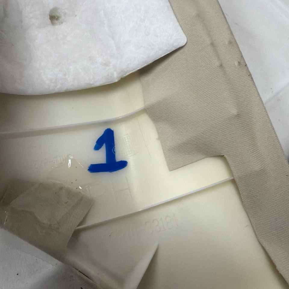 Lexus es350 2013 2015 pasajero derecho parabrisas delantero goteo A pilar moldura cubierta Foto 2 de 4