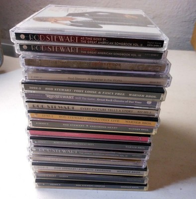 16 Rod Stewart CD Lot