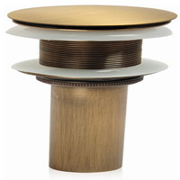 Waschbecken Ablaufgarnitur Pop Up Click Clack Antik Bronze
