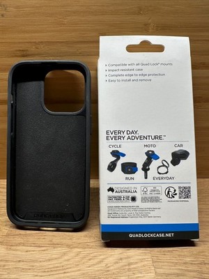 Quad Lock Hülle Case für iPhone 14 Pro für Motorrad Fahrrad