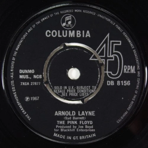 PINK FLOYD Arnold Layne / Candy And A Currant Bun SUPERB COND UK 45 psych prog