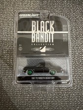 Greenlight Black Bandit 1987 Plymouth Gran Fury Chase
