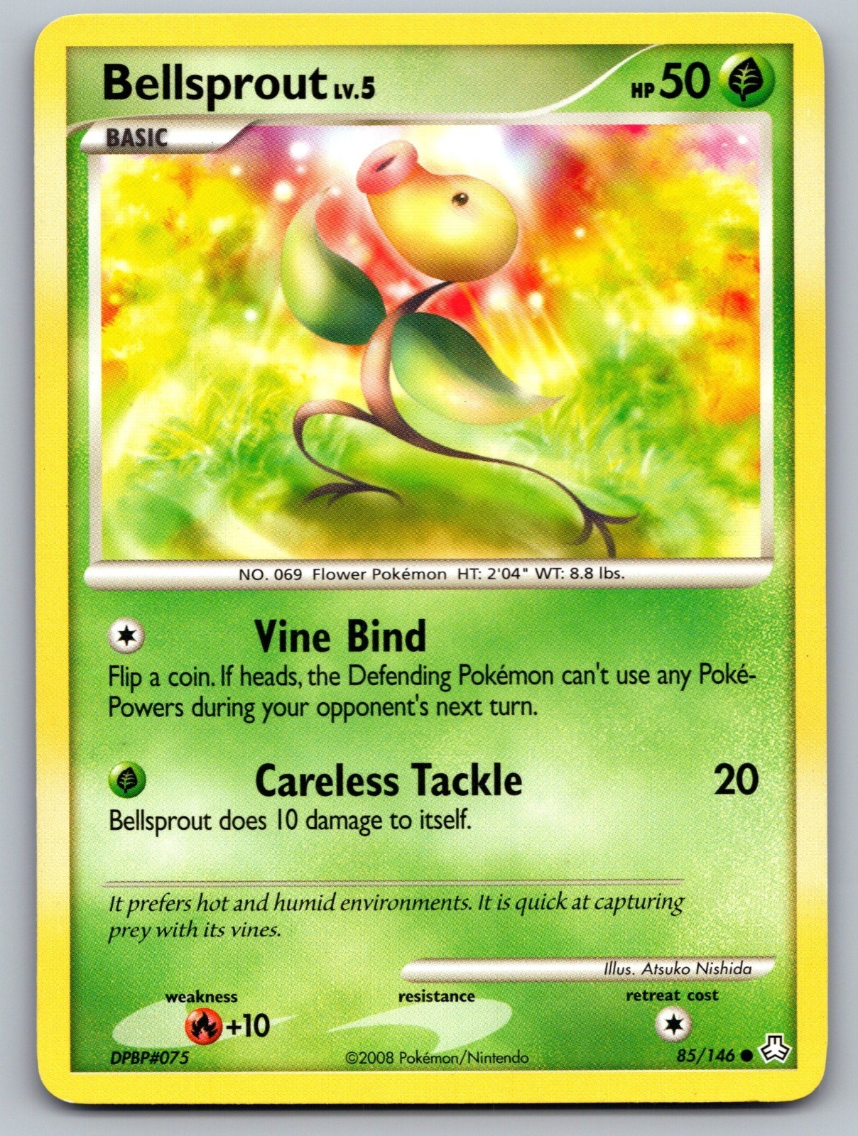 Bellsprout Common Legends Awakened 85/146 LP