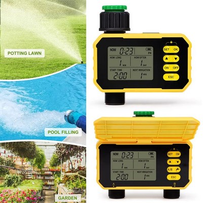 Solar-Bewässerungssystem mit 12 Steckdosen für effiziente Gartenbewässerung i