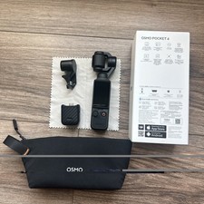 DJI Osmo Pocket 4 Essential Combo 4K 240fps Gimbal Action Camera Genuine- mint
