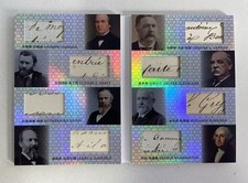 2025 Eternal Revelation Booklet Andrew Johnson/Ulysses s. Grant 8 Relic /50