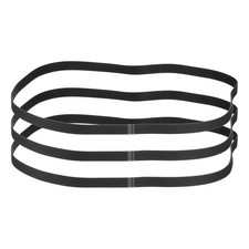 900mm GT-2 Timing Belt, 3pcs 15mm Width 2mm Pitch 3D Printing Closed Loop, Black